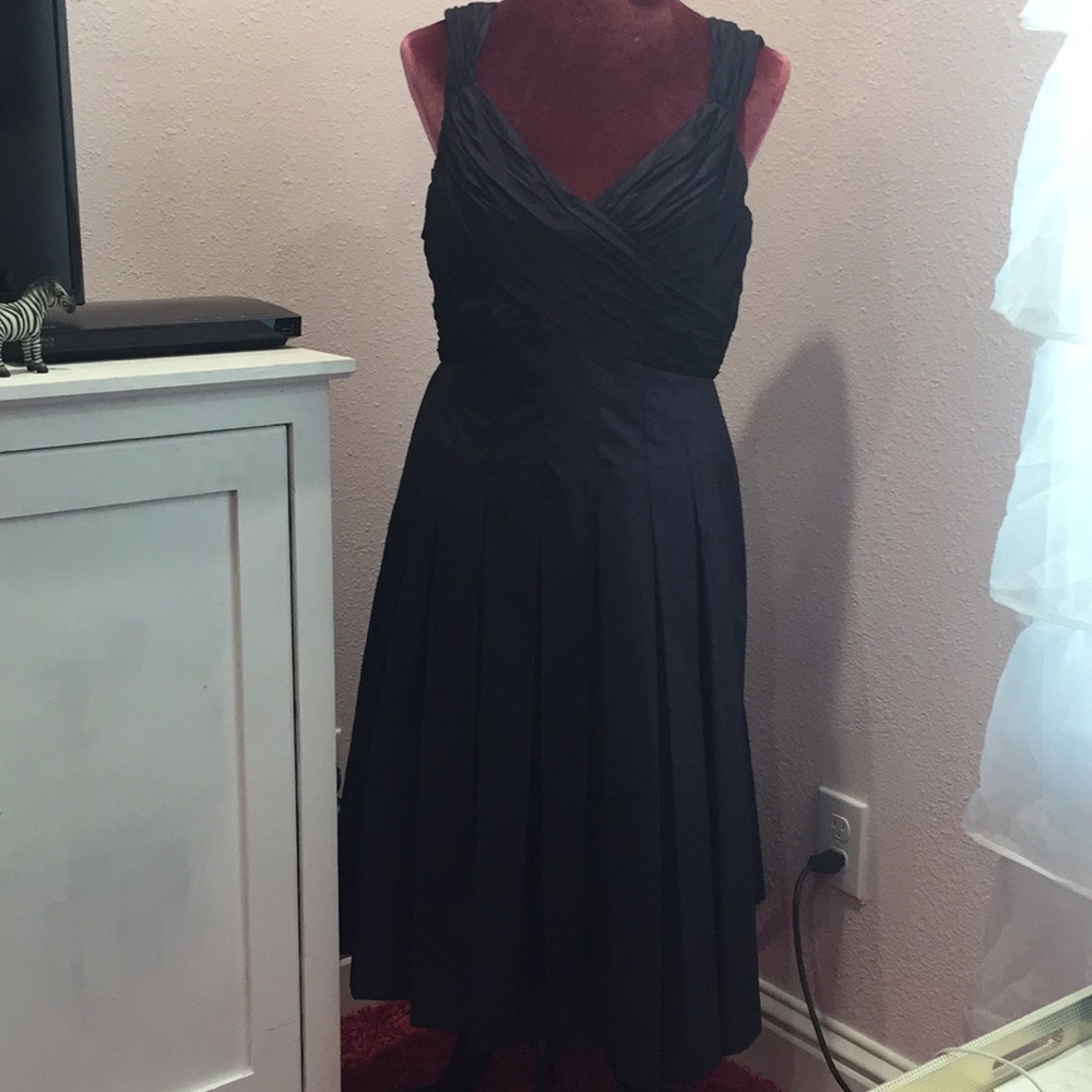 Purple/black cocktail dress Jones New York 12